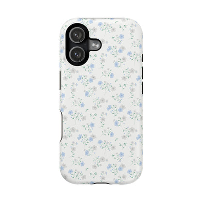 Blue Floral Ditsy iPhone Case
