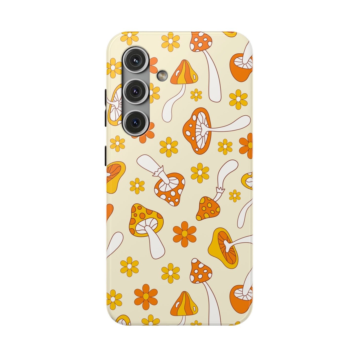 Retro Mushrooms Samsung Case