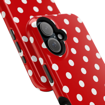 Red Polka Dots iPhone Case