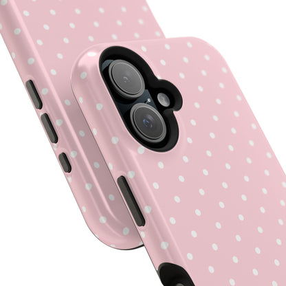 Pink Candy Mini Polka Dots iPhone Case