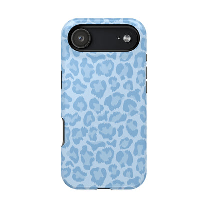 Blue Leopard iPhone Case