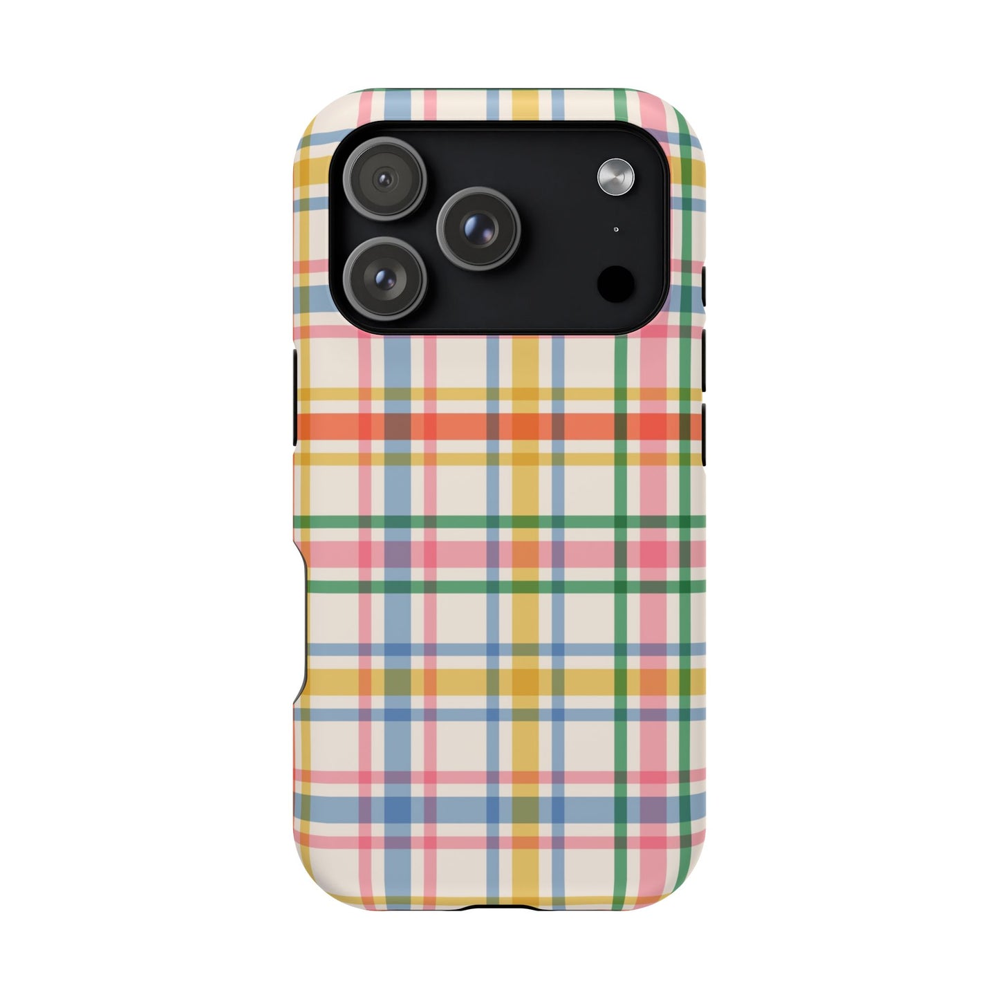 Retro Plaid iPhone Case