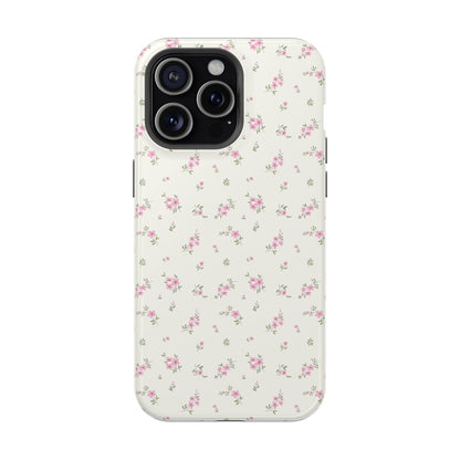 Blush Ditsy Flowers iPhone Case