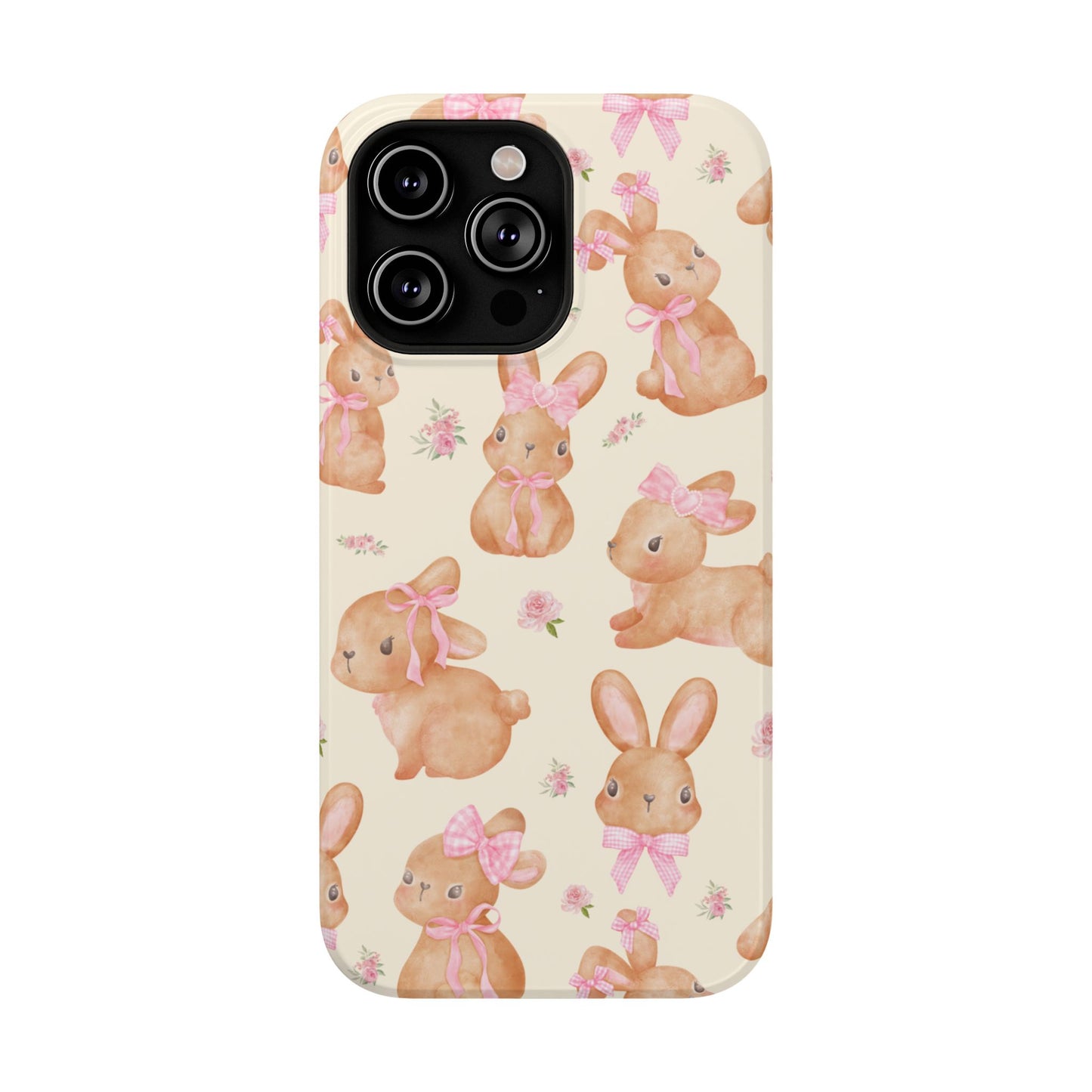 Bow Bunny iPhone Case