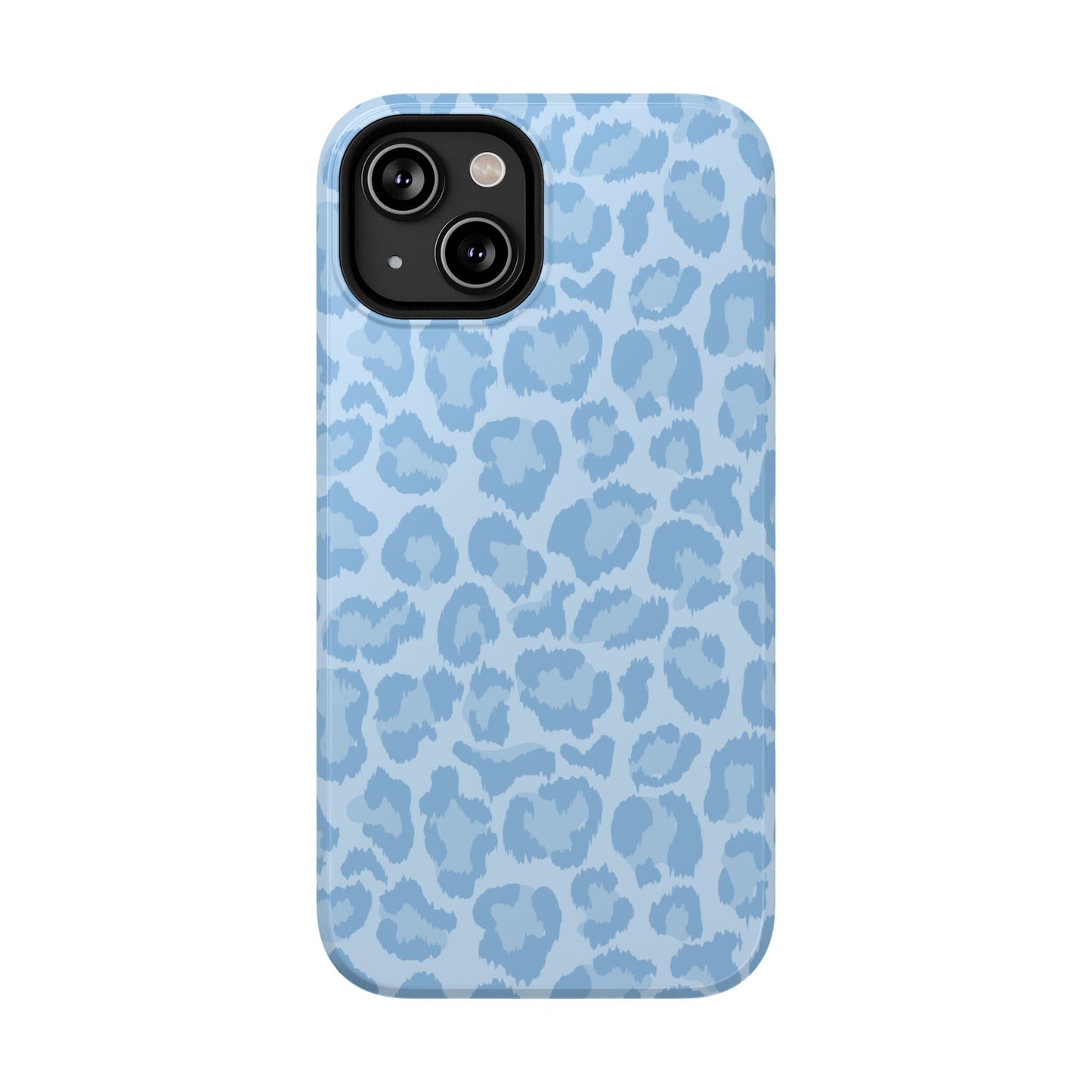 Blue Leopard iPhone Case