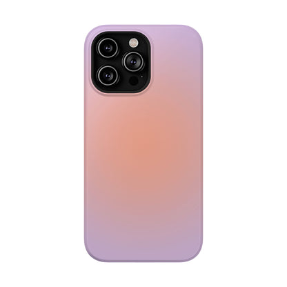 Orange & Purple Aura iPhone Case