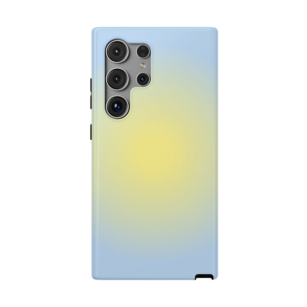 Yellow & Blue Aura Samsung Case