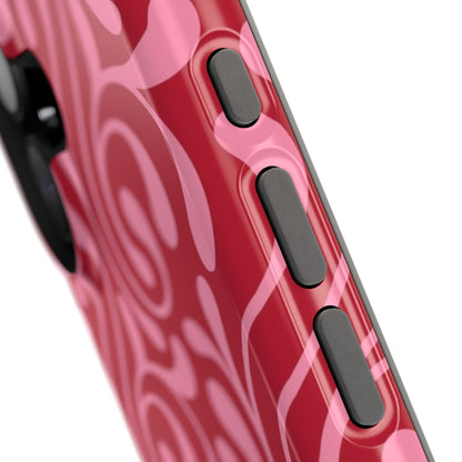 Cherry Paisley iPhone Case