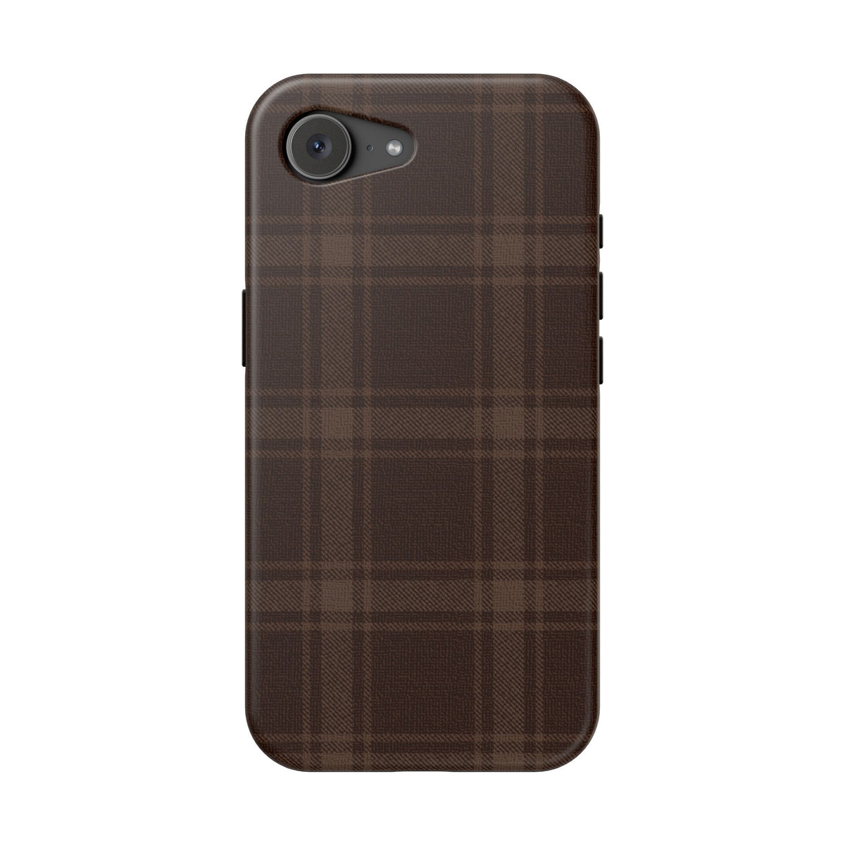 Cocoa Plaid iPhone Case