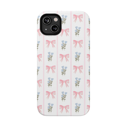 Pink Bows iPhone Case