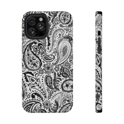 Ink Paisley iPhone Case