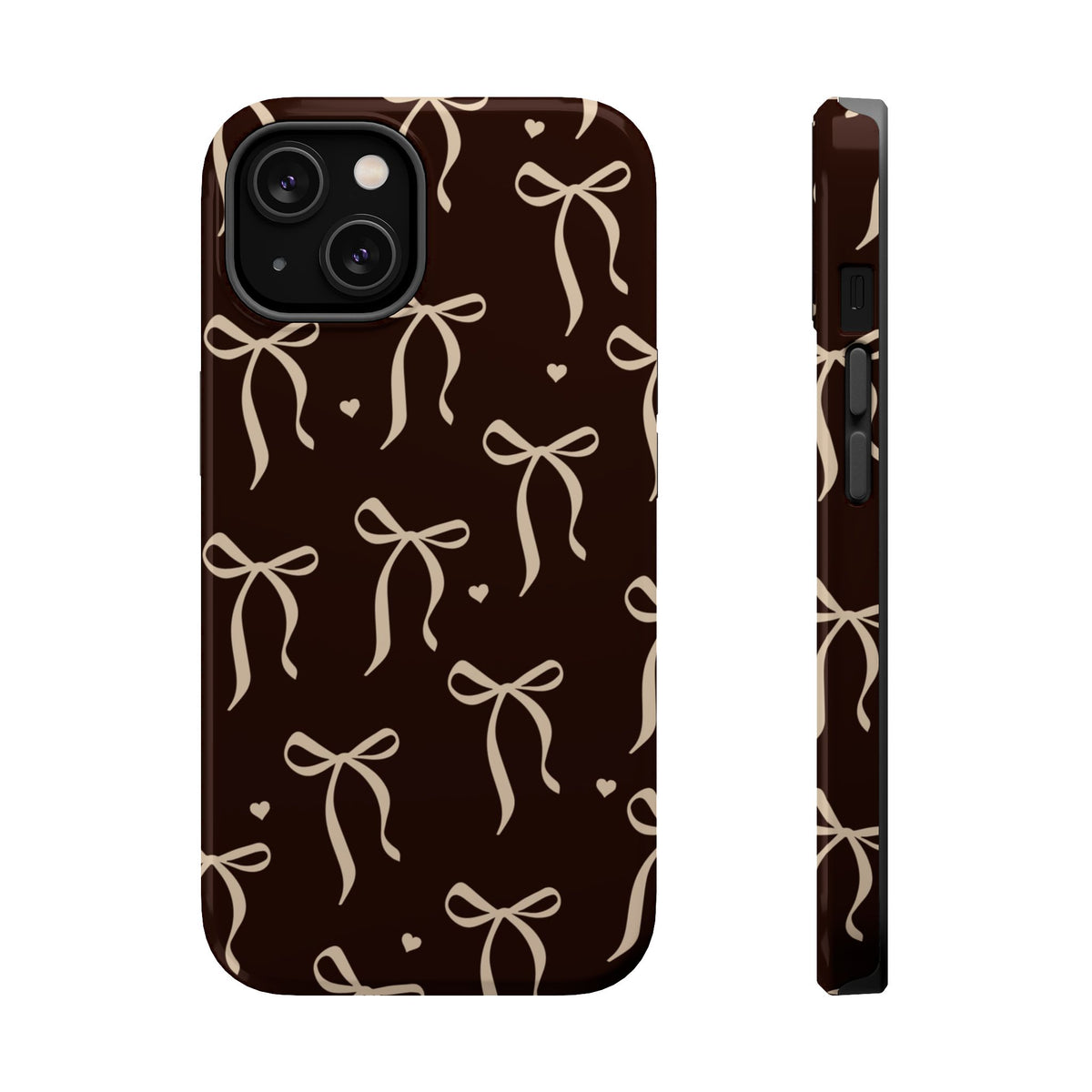 Chocolate Bows iPhone Case