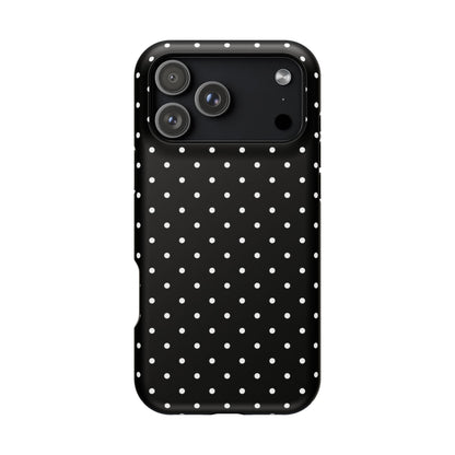 White Mini Dots iPhone Case