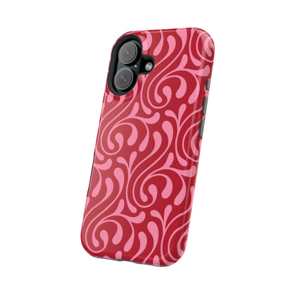 Cherry Paisley iPhone Case