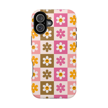 Smiley Flowers iPhone Case