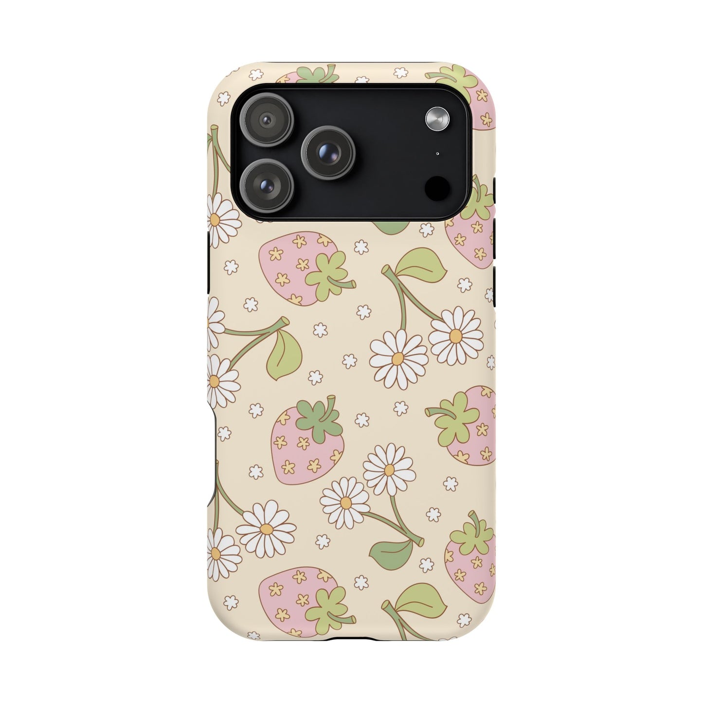 Strawberry Cream iPhone Case