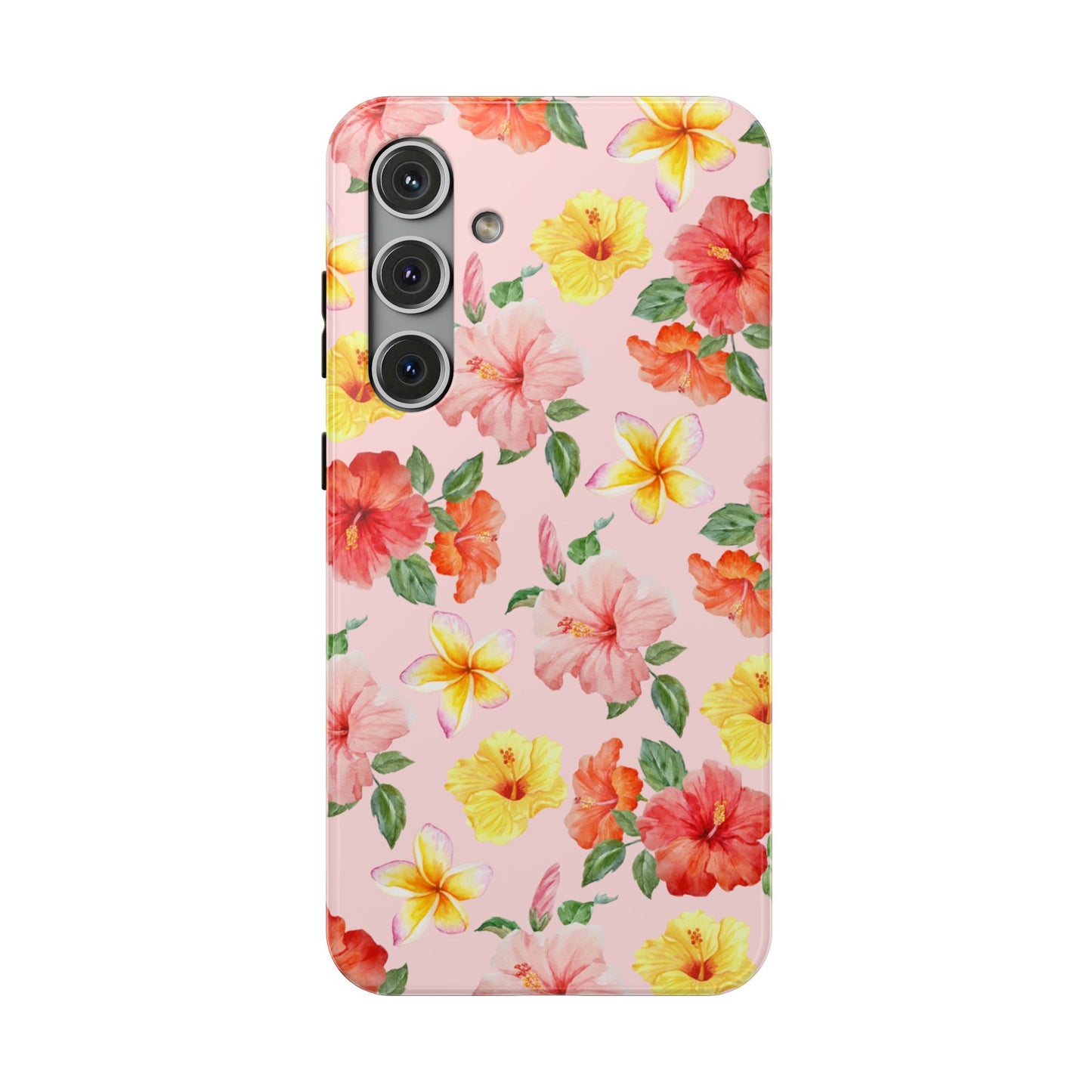 Pink Hibiscus Bloom Samsung Case