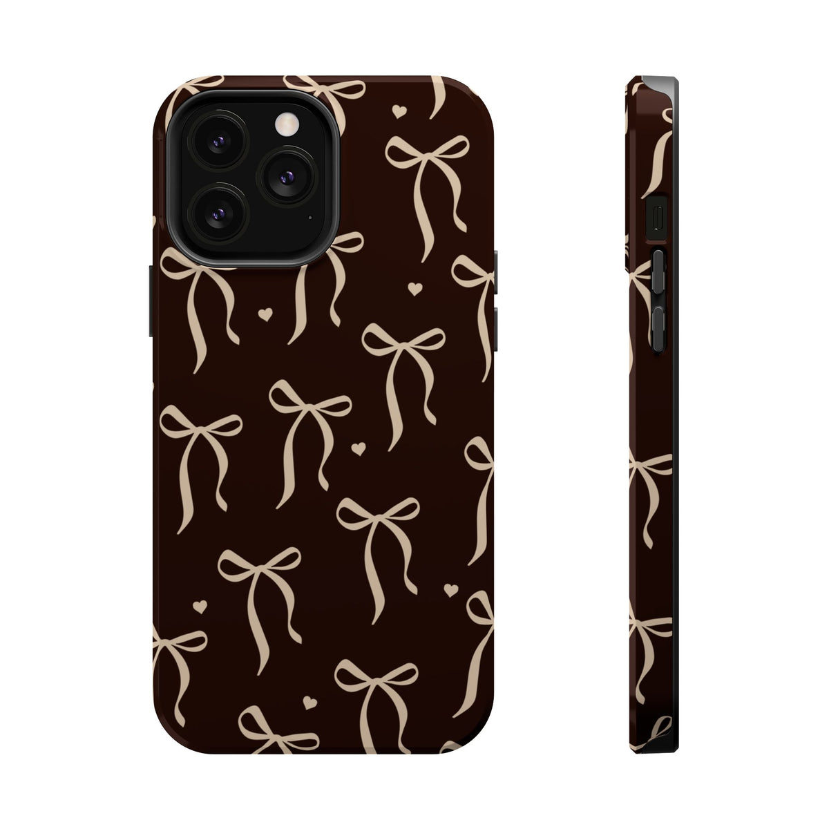 Chocolate Bows iPhone Case