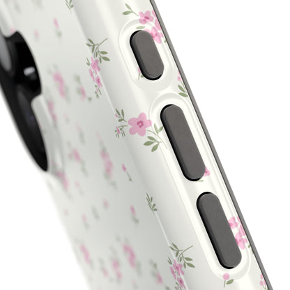 Blush Ditsy Flowers iPhone Case