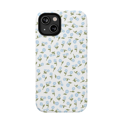 Blue Bloom iPhone Case