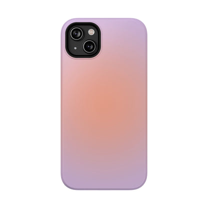 Orange & Purple Aura iPhone Case