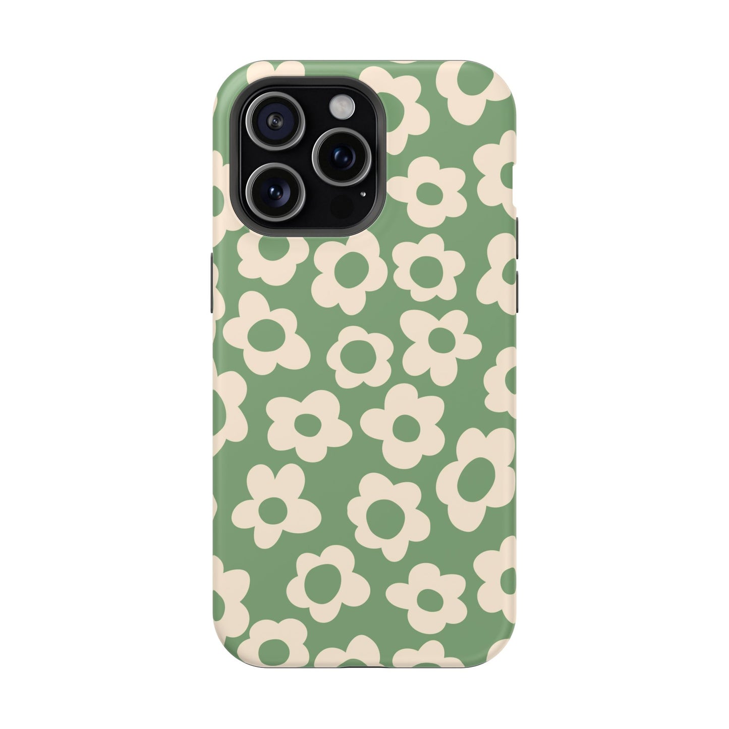 Green Las Flores iPhone Case