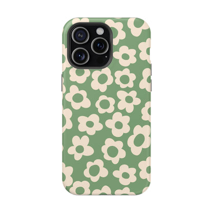 Green Las Flores iPhone Case