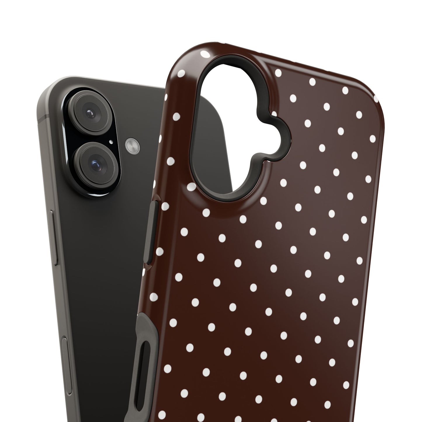 Mocha Mini Dots iPhone Case