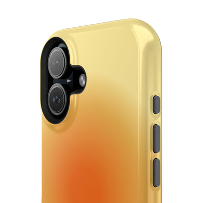 Orange Aura iPhone Case