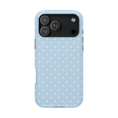 Blue Candy Mini Dots iPhone Case