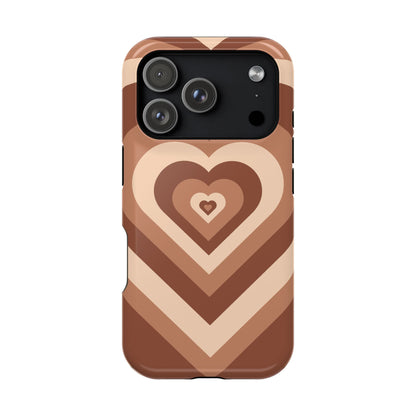 Choco Hearts iPhone Case