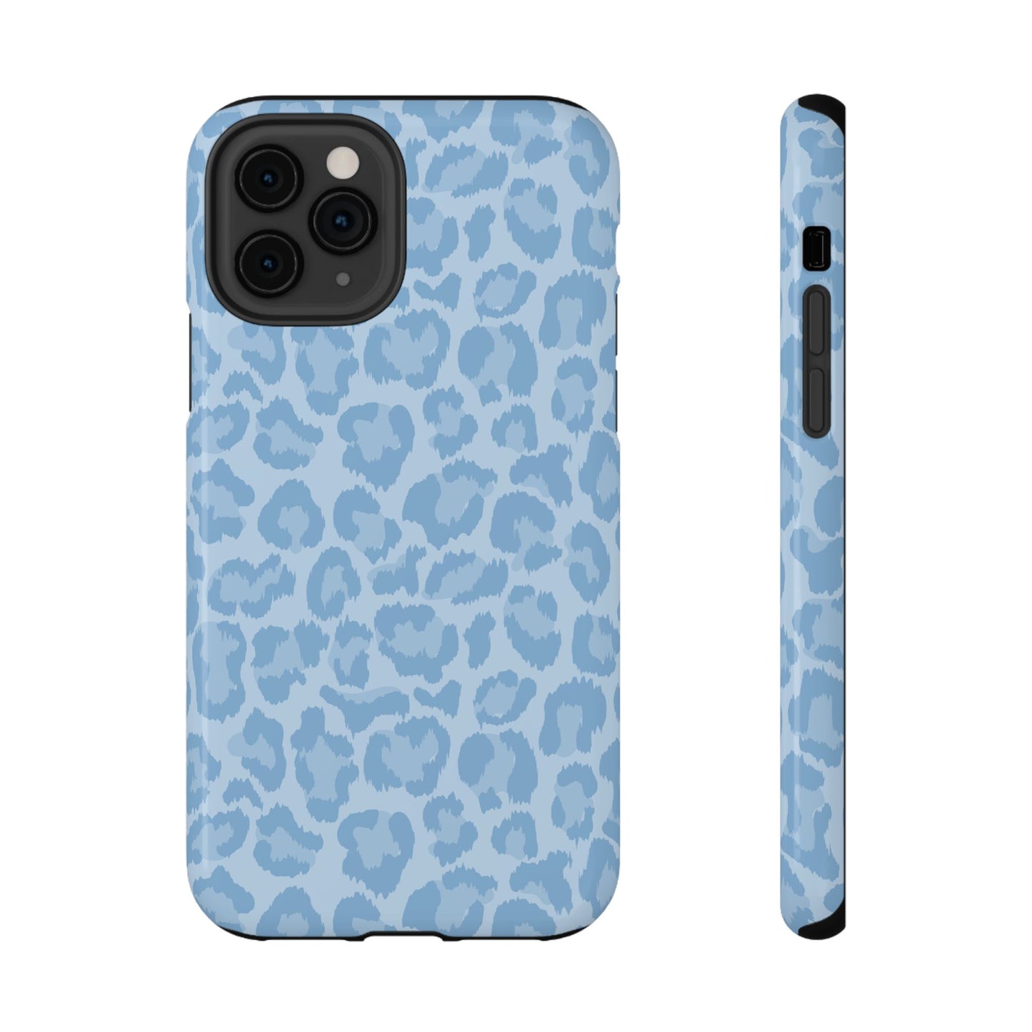 Blue Leopard iPhone Case