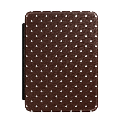 Mocha Mini Dots Kindle Case