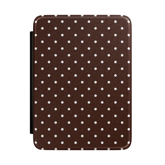 Mocha Mini Dots Kindle Case