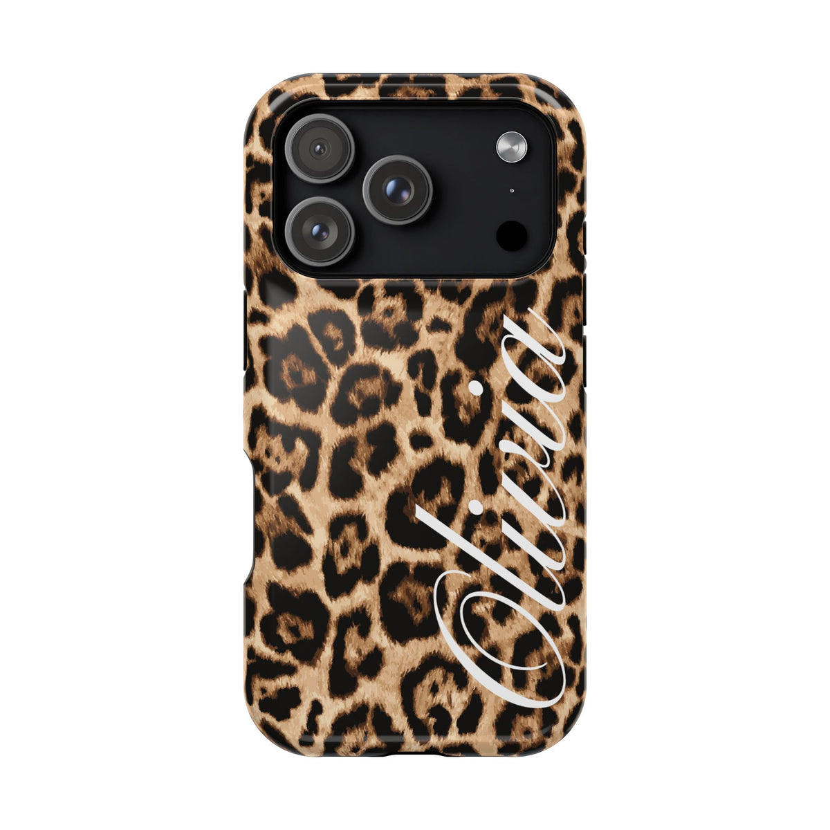 Custom Classic Leopard iPhone Case