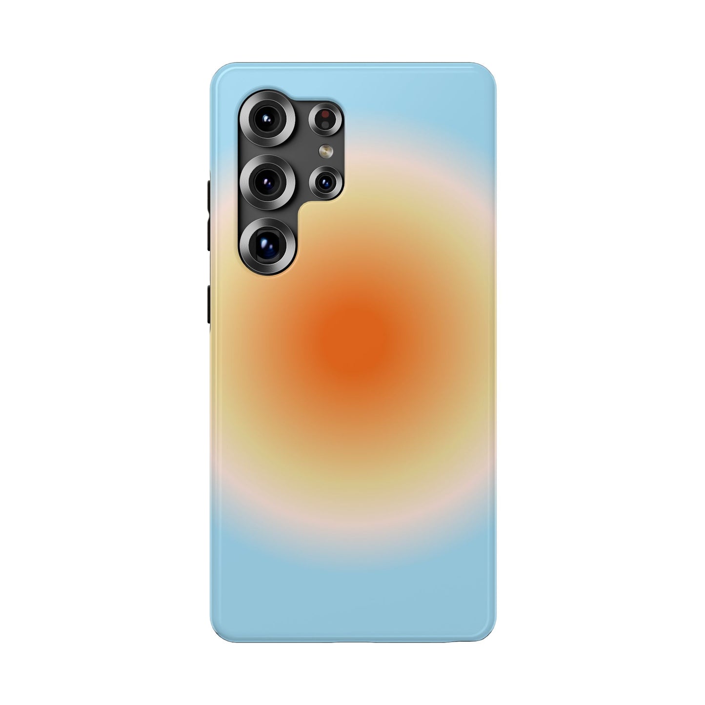 Orange & Blue Aura Samsung Case