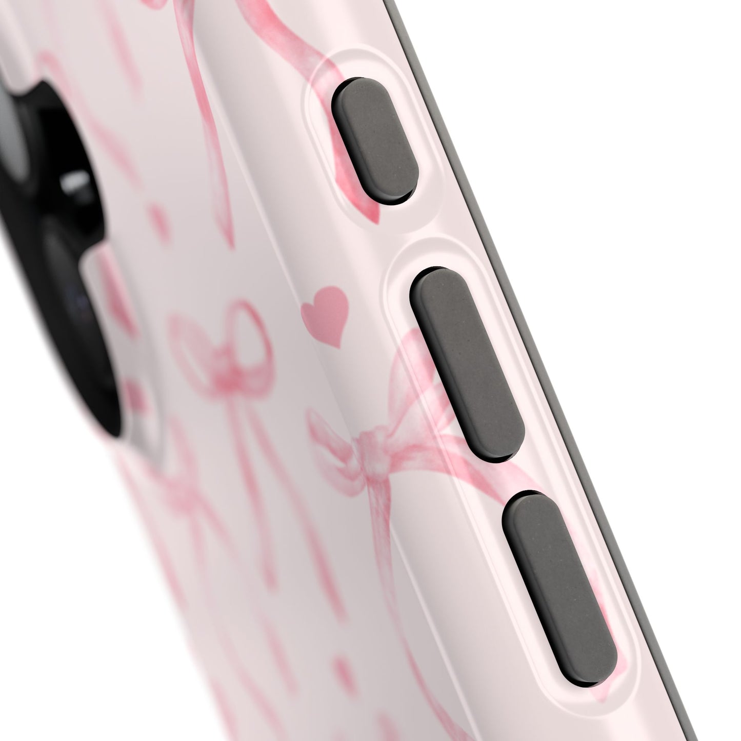 Blushing Bow iPhone Case