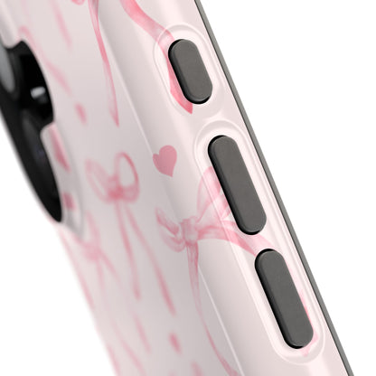 Blushing Bow iPhone Case