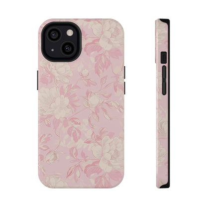 Pretty Pink Toile iPhone Case