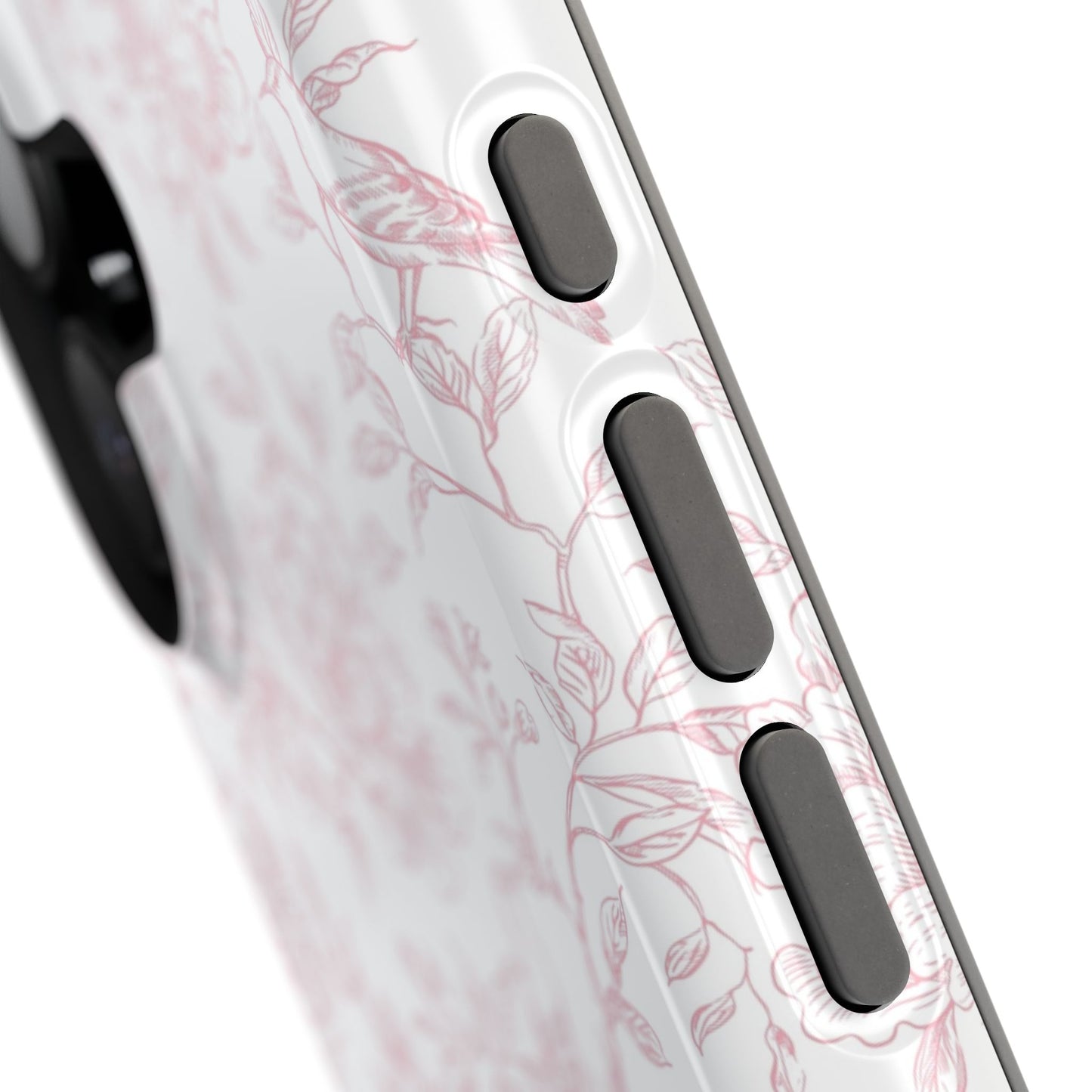 French Rosy Toile iPhone Case