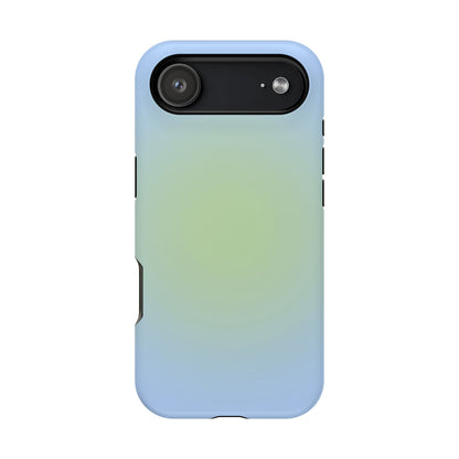 Blue & Green Aura iPhone Case