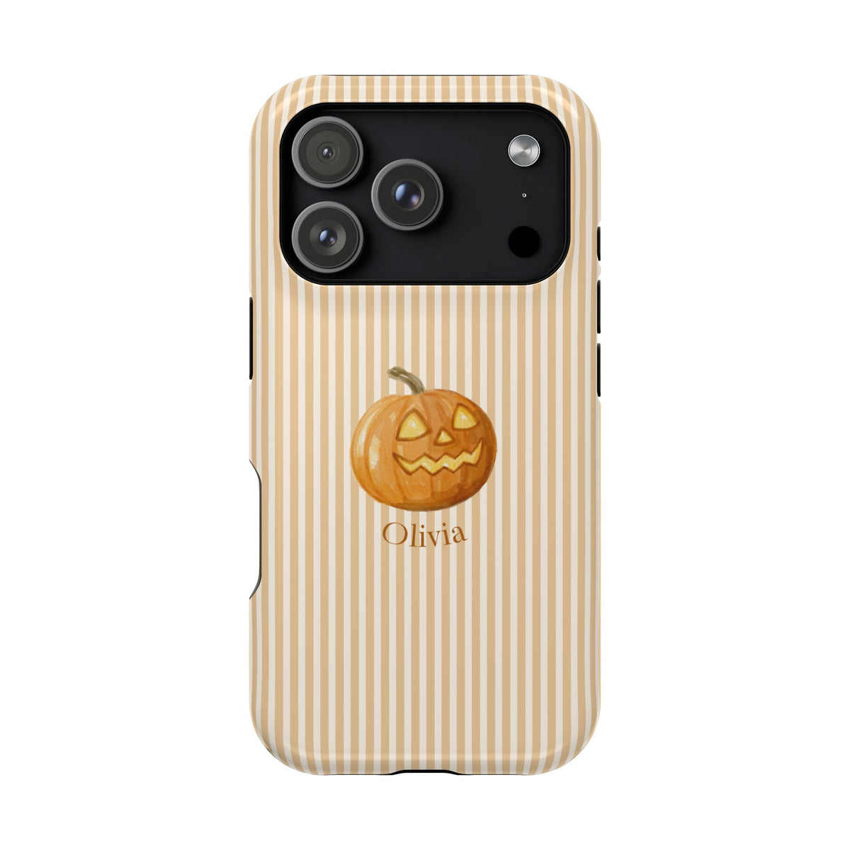 Custom Pumpkin Cutie iPhone Case
