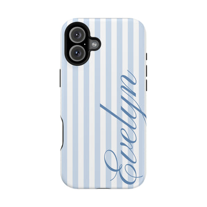 Personalized Blue Beau iPhone Case