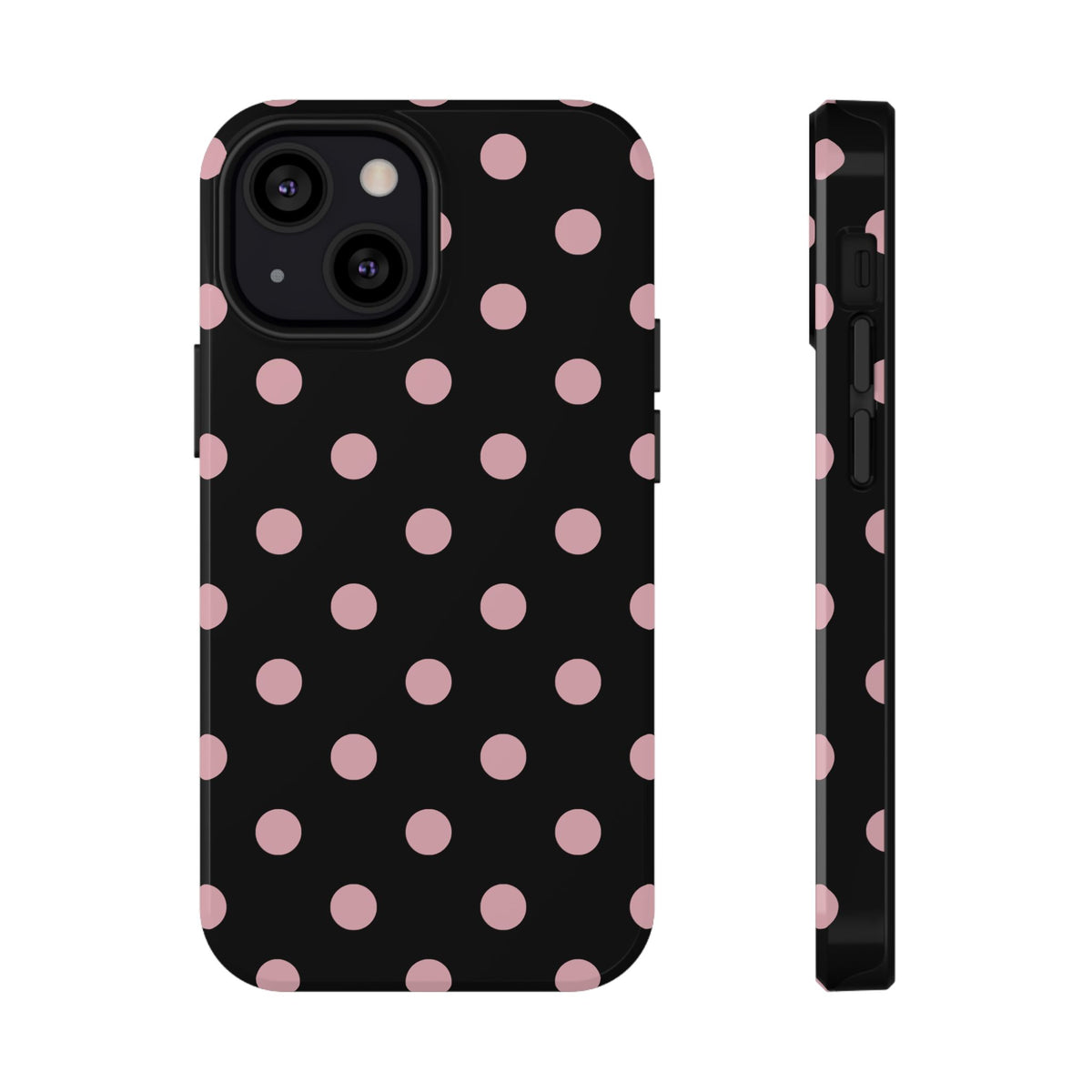 Sweet Midnight Polka Dots iPhone Case