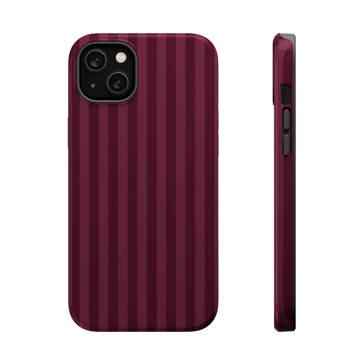 Plum Stripes iPhone Case