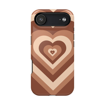 Choco Hearts iPhone Case