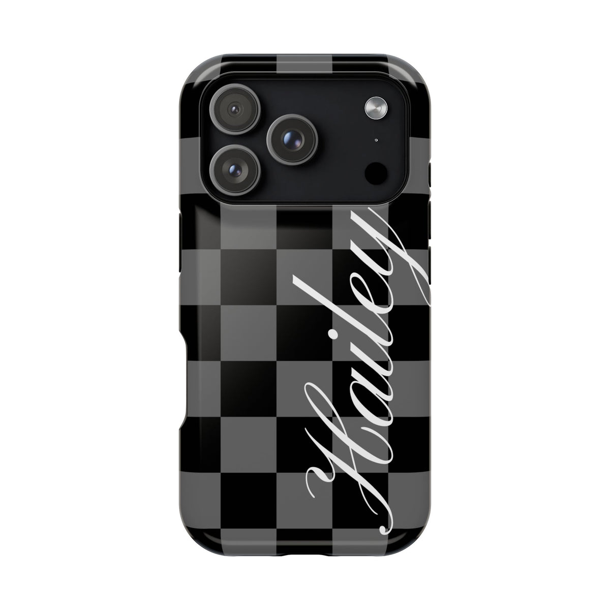 Custom Twilight Checkered iPhone Case