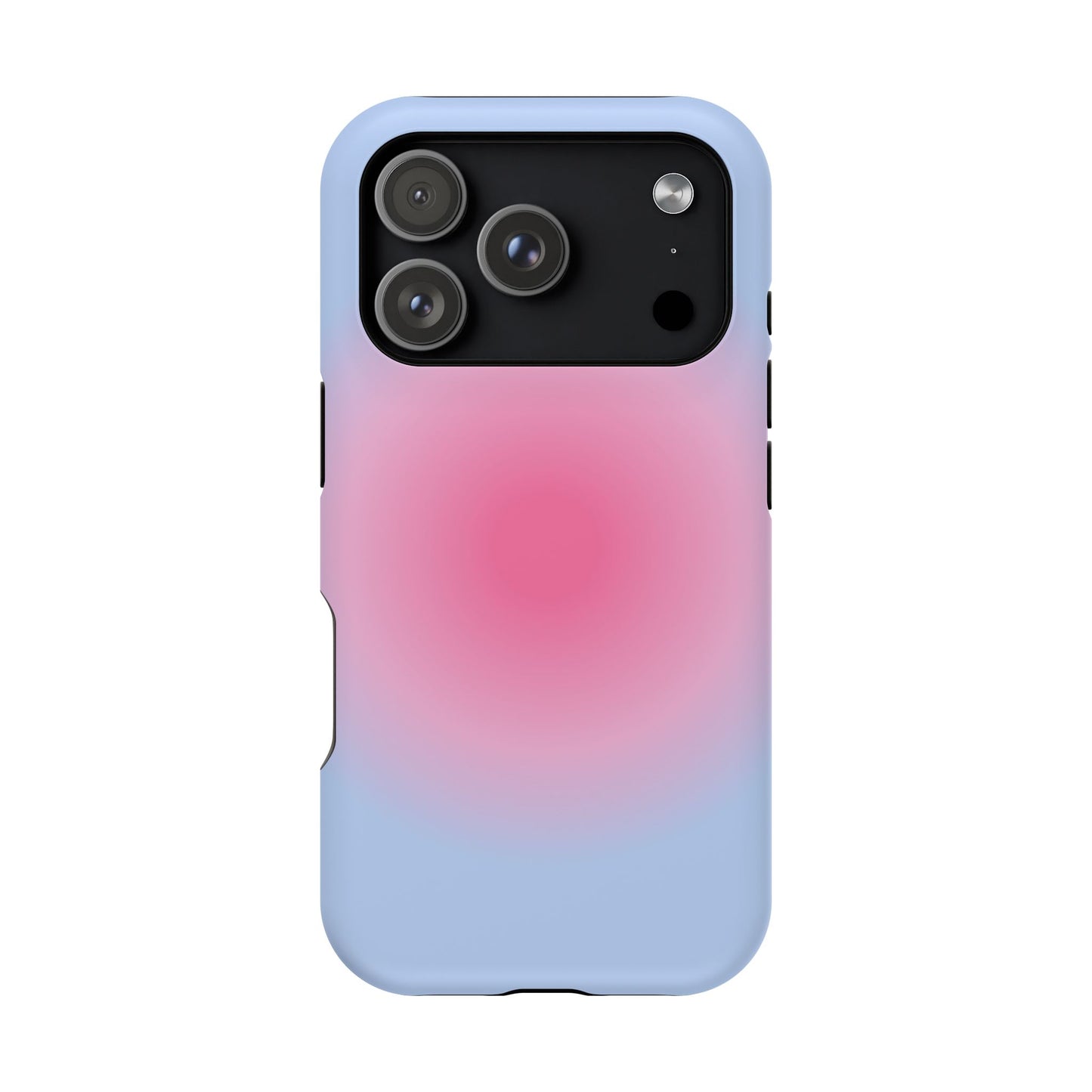Pink & Blue Aura iPhone Case