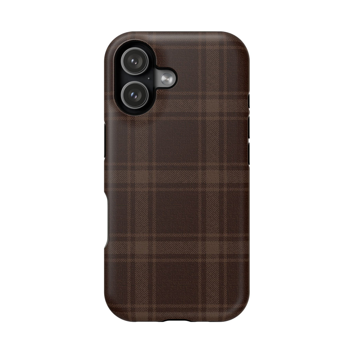 Cocoa Plaid iPhone Case