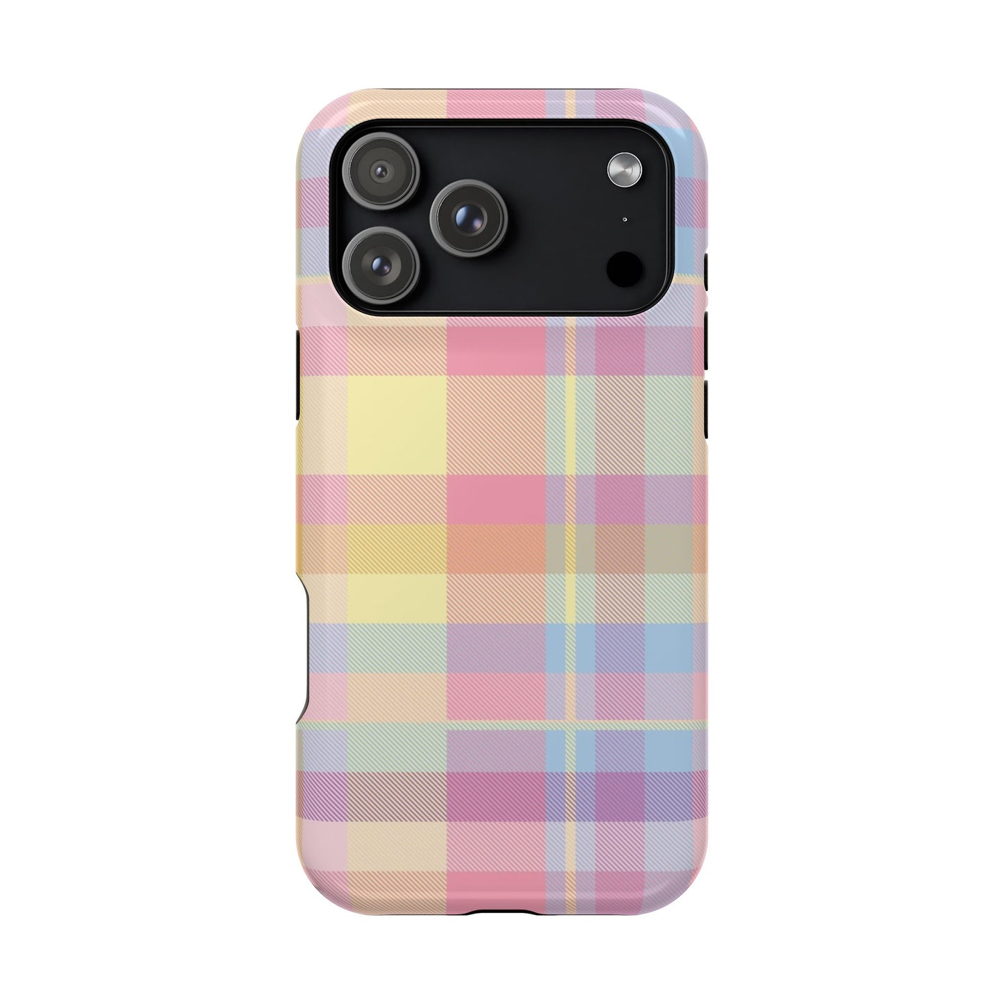Sorbet Plaid iPhone Case
